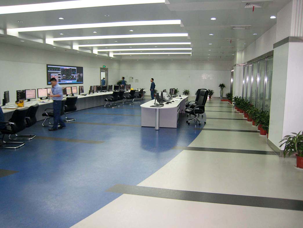 photo thumbnail of the nora rubber flooring project at Shanghai Caojing Power Plant